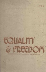 EQUALITY AND FREEDOM:INTERNATIONAL AND COMPARATIVE JURISPRUDENCE VOLUME Ⅲ