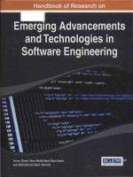 Handbook of research on emerging advancements and technologies in software engineering