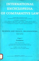 INTERNATIONAL ENCYCLOPEDIA OF COMPARATIVE LAW VOLUME XIII