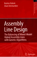 Assembly Line Design The Balancing of Mixed -Model Hybrid Assembly Lines With Genetic Algorithms