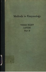 METHODS IN ENZYMOLOGY  VOLUME XXXV  LIPIDS PART B