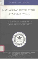 MAXIMIZING INTERLLECTUAL PROPERTY VALUE