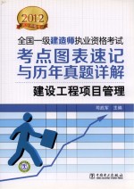 2012全国一级建造师执业资格考试考点图表速记与历年真题详解  建设工程项目管理