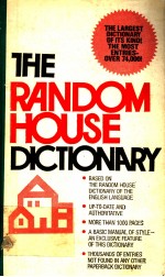 THE RANDOM HOUSE DICTIONARY