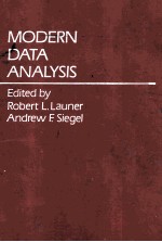 MODERN DATA ANALYSIS