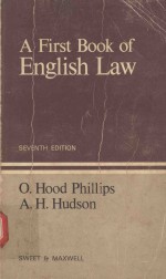 A FIRST BOOK OF ENGLISH LAW