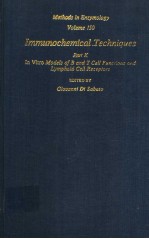 METHODS IN ENZYMOLOGY VOLUME 150 IMMUNOCHEMICAL TECHNIQUES PART K