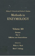 METHODS IN ENZYMOLOGY  VOLUME 160  BIOMASS  PART A  CELLULOSE AND HEMICELLULOSE