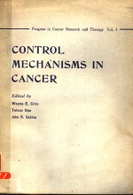 CONTROL MECHANISMS IN CANCER