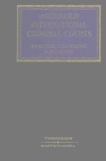 ARCHBOLD INTERNATIONAL CRIMINAL COURTS