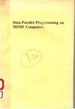 DATA-PARALLEL PROGRAMMING ON MIMD COMPUTERS