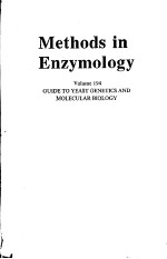 METHODS IN ENZYMOLOGY  VOLUME 194  GUIDE TO YEAST GENETICS AND MOLECULAR BIOLOGY