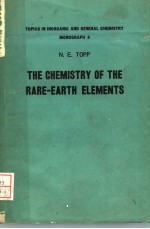 THE CHEMISTRY OF THE RARE-EARTH ELEMENTS