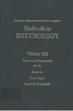 METHODS IN ENZYMOLOGY  VOLUME 122  VITAMINS AND COENZYMES  PART G