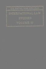 INTERNATIONAL LAW SYUDIES VOLUME 59