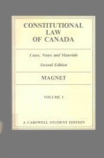 CONSTITUTIONAL LAW OF CANADA CASES