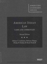 AMERICAN INDIAN LAW CASES AND COMMENTARY