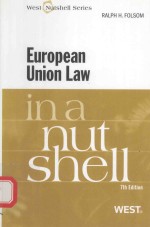 EUROPEAN UNION LAW IN A NUTSHELL