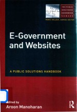 E-Government And Websites  A Public Solutions Handbook