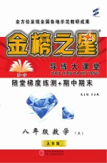 金榜之星  导练大课堂  数学  八年级  上  人教版