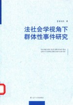 法社会学视角下群体性事件研究