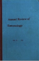 ANNUAL REVIEW OF ENTOMOLOGY  VOLUME 38