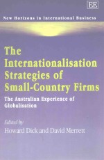 THE INTERNATIONALISATION STRATEGIES OF SMALL-COUNTRY FIRMS THE AUSTRALIAN EXPERIENCE OF GLOBALISATIO