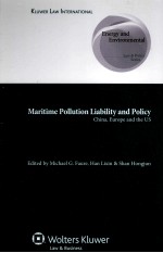 MARITIME POLLUTION LIABILITY AND POLICY