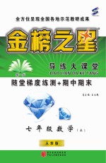 金榜之星  导练大课堂  数学  七年级  上  人教版