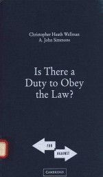 IS THERE A DUTY TO OBEY THE LAW?