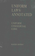 UNIFORM LAWS ANNOTATED