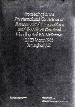 Proceedings of the 7th International Conference on AUTOMATED INSPECTION AND PRODUCT CONTROL