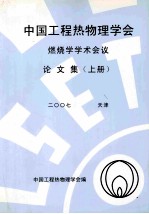 中国工程热物理学会燃烧学学术会议论文集  上  2007  天津