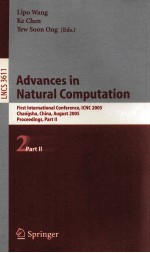 Advances in Natural Computation First International Conference