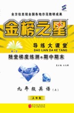 金榜之星  导练大课堂  英语  九年级  上  人教版