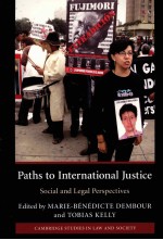 PATHS TO INTERNATIONAL JUSTICE  SOCIAL AND LEGAL PERSPECTIVES