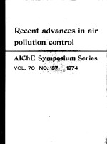 RECENT ADVANCES IN AIR POLLUTION CONTROL