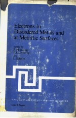 ELECTRONS IN DISORDERED MEETALS AND AT METALLIC SURFACES