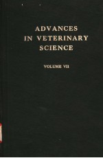 ADVANCES IN VETERINARY SCIENCE  VOLUME 7  ADVISORY BOARD