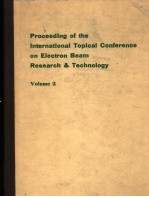 PROCEEDING OF THE INTERNATIONAL TOPICAL CONFERENCE ON ELECTRON BEAM RESEARCH & TECHNOLOGY  VOLUME 2