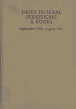 INDEX TO LEGAL PERIODICALS AND BOOKS  36