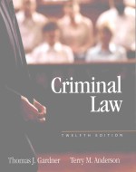 CRIMINAI LAW 12TH EDITION