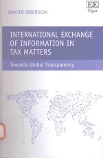 INTERNATIONAI EXCHANGE OF INFORMATION IN TAX MATTERS TOWARDS GIOBAI TRANSPARENCY