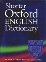 SHORTER OXFORD ENGLISH DICTIONARY ON HISTORICAL PRINCIPLES FIFTH EDITION VOLUME 1 A-M