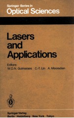 LASER APPLICATIONS TO OPTICS AND SPECTROSCOPY