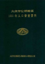 大庆市让胡路区  1990年人口普查资料