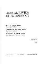 ANNUAL REVIEW OF ENTOMOLOGY  VOLUME 21