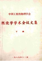 中国工程热物理学会  燃烧学学术会议论文集  下