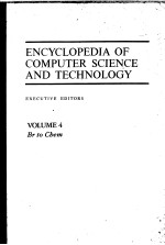 ENCYCLOPEDIA OF COMPUTER SCIENCE AND TECHNOLOGY VOLUME 4