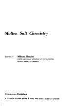 MOLTEN SALT CHEMISTRY